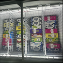 Exquisite SD117 - Flat Glass Display Chest Freezers with LED Light