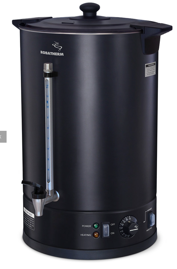 UDB Robatherm Black Double Skinned Hot Water Urn