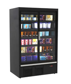 Hussmann H2TLDS-14 - Multideck 2 Glass Door Display Freezer EX-RENTAL