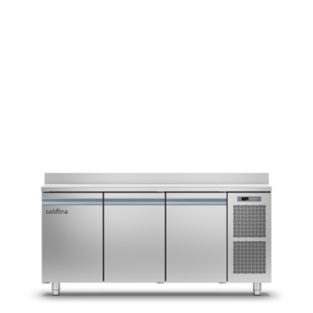 Coldline TA17/1ME SMART 3 Doors Counter - Top with Splashback