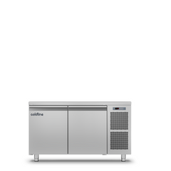 Coldline TP13/1BJ PASTRY - 2 Doors Freezer Counter - With Top