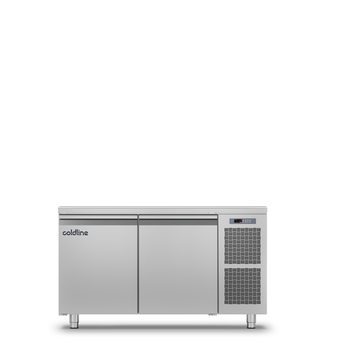Coldline TP13/1BJ PASTRY - 2 Doors Freezer Counter - With Top
