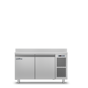 Coldline TA13/1BJ PASTRY 2 Doors Freezer Counter - Top with Splashback
