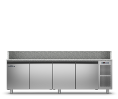 Coldline TZ21/1M - Pizza Preparation Counter 4 door - With Top