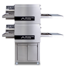 Moretti Forni T64E/2 S Double Deck Top Conveyor Oven on Stand