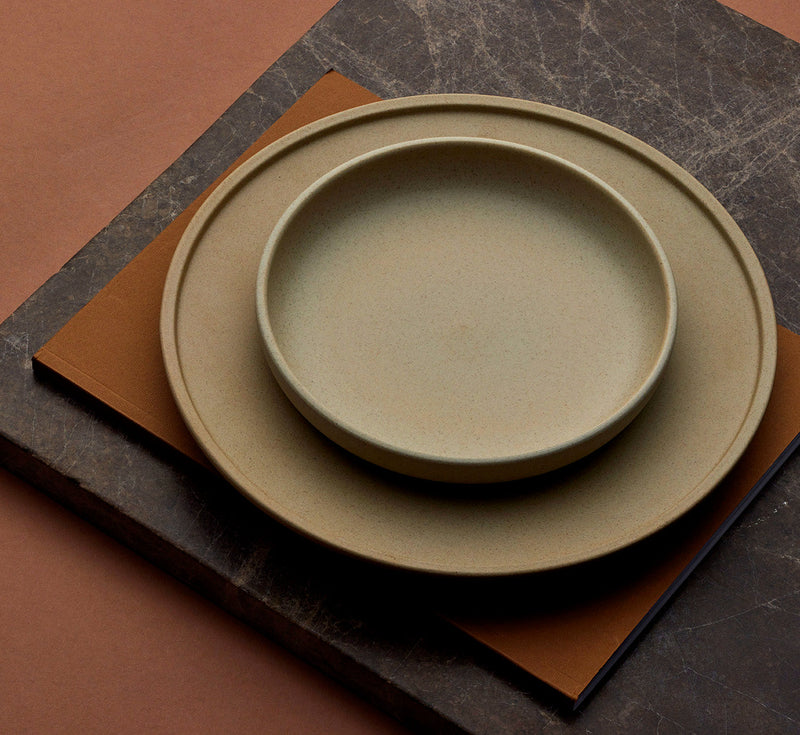 Tablekraft - Soho Round Deep Coupe Plate - Stone - 23.5cm - Set of 6