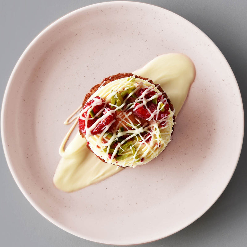 Tablekraft - Urban Round Plate Coupe Plate - Reactive Pink - Set of 6