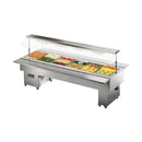 Tecfrigo Isola 6 Inox Hot Bain Marie