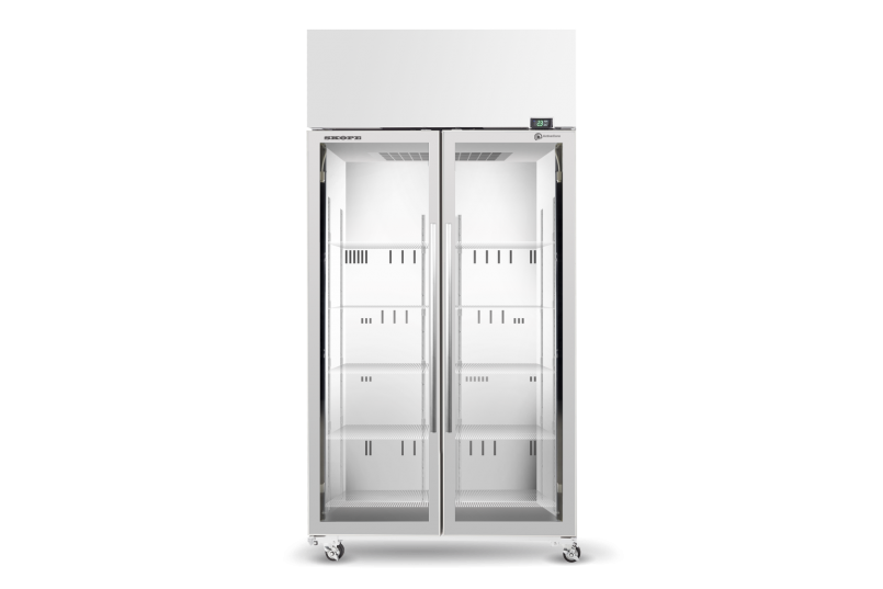 SKOPE TME1000N-A ActiveCore 2 Glass Doors Display or Storage Fridge