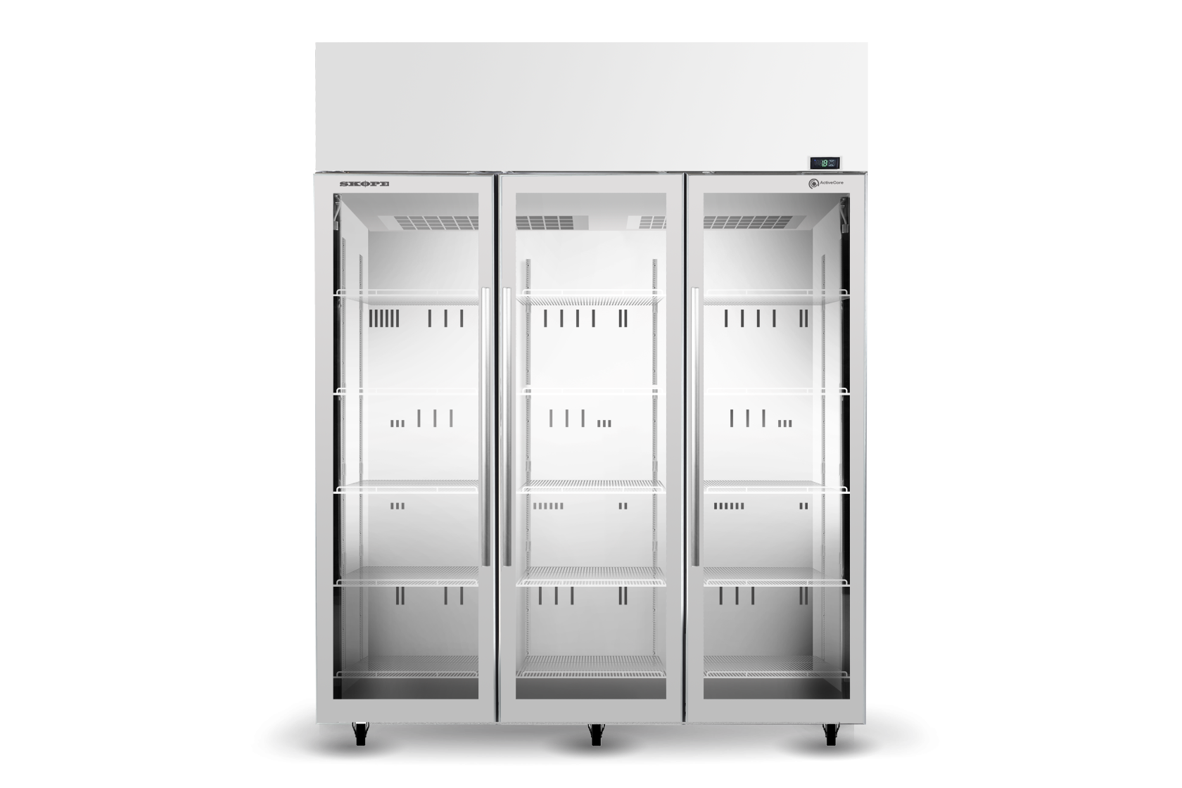Skope 3 Glass Door Display or Storage Fridge TME1500N-A