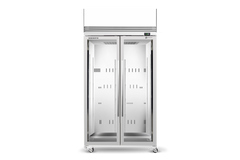 Skope 2 Glass Door Upright Display or Storage Freezer TMF1000N-Ice