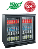 Exquisite UBC Sliding Door Low Height Backbar Chillers