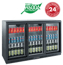 Exquisite UBC Sliding Door Low Height Backbar Chillers