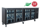 Exquisite - UBC630 - Four Swing Doors Backbar Display Refrigerators