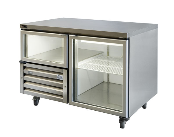Anvil Aire UBG1200 Bar Fridge Underbar Glass Doors