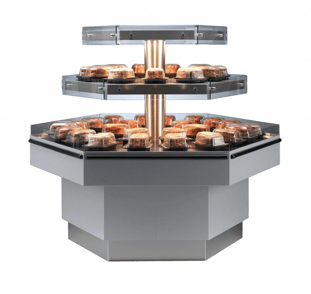 Ubert Hot Island Merchandiser