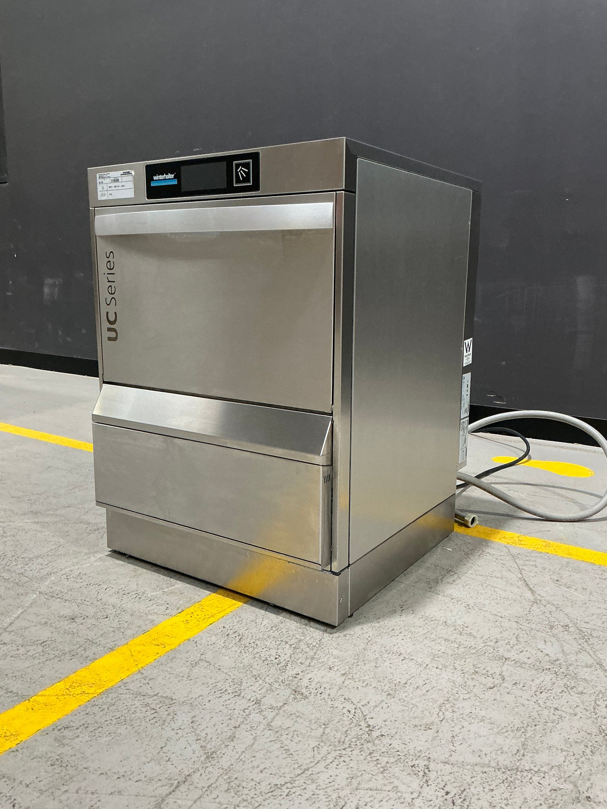Winterhalter UC-M undercounter dishwasher, serial 3195500