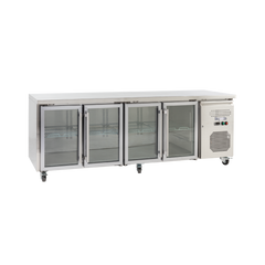 Exquisite Underbench Storage Refrigerators with Glass Door