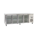 Exquisite Underbench Storage Refrigerators with Glass Door