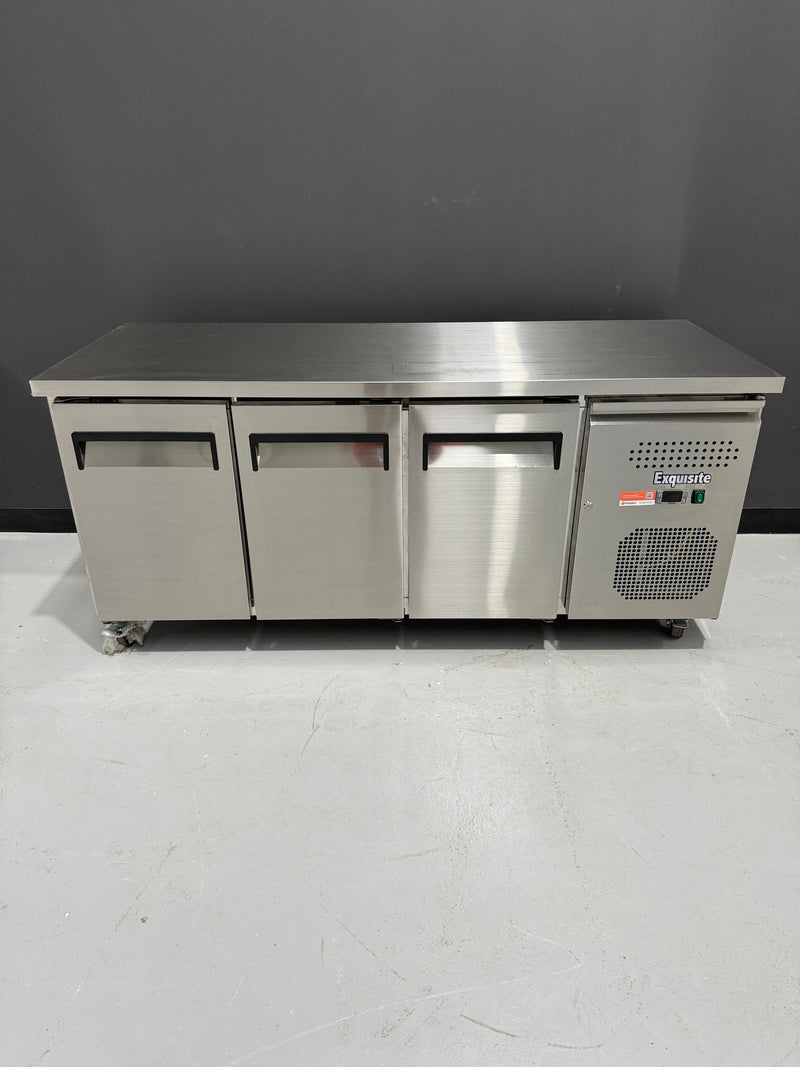 Exquisite USF400H Three Solid Doors Underbench Storage Freezers