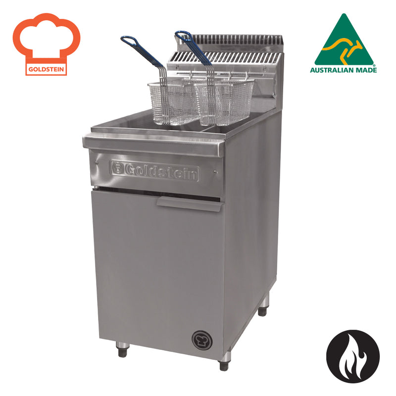 Goldstein VFGTL - Split Pan, 1 Basket/pan - 16L