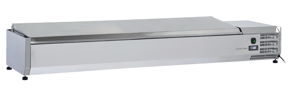Anvil VRX1800s Countertop Fridge Stainless Steel Canopy