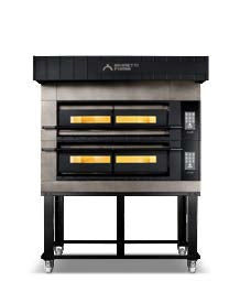 Moretti COMP X100E/2/S series X Double Deck Oven on Stand