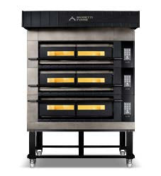 Moretti COMP X100E/3/S series X Triple Deck Oven on Stand