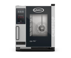 UNOX XECC-0523-E1LM CHEFTOP MIND.Maps ONE Combi Steamer 5 Tray GN 2/3 Electric Hinged Right