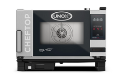UNOX XEVC-0311-E1LM CHEFTOP MIND.Maps ONE Combi Steamer 3 Tray GN 1/1 Electric Hinged Right