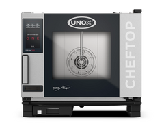 UNOX XEVC-0511-E1LM-LP CHEFTOP MIND.Maps PLUS LP Combi Steamer 7 Tray GN 1/1 Electric Low Power Hinged Right