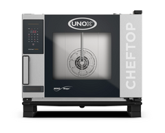 UNOX XEVC-0511-EZLM-LP CHEFTOP MIND.Maps ZERO LP Combi Steamer 5 Tray GN 1/1 Electric Low Power Hinged Right