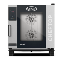 UNOX XEVC-0711-EZLM CHEFTOP MIND.Maps ZERO Combi Steamer 7 Tray GN 1/1 Electric Hinged Right