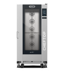 UNOX XEVL-2021-GPLS CHEFTOP MIND.Maps PLUS BIG Combi Steamer 20 Tray GN 2/1 Gas Hinged Right