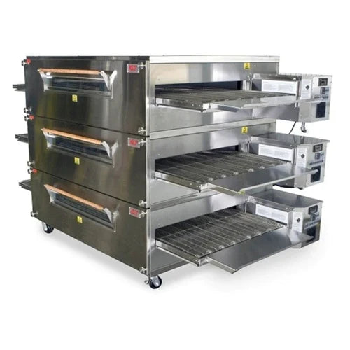 XLT 3855-3 Triple Deck Gas Conveyor Pizza Oven