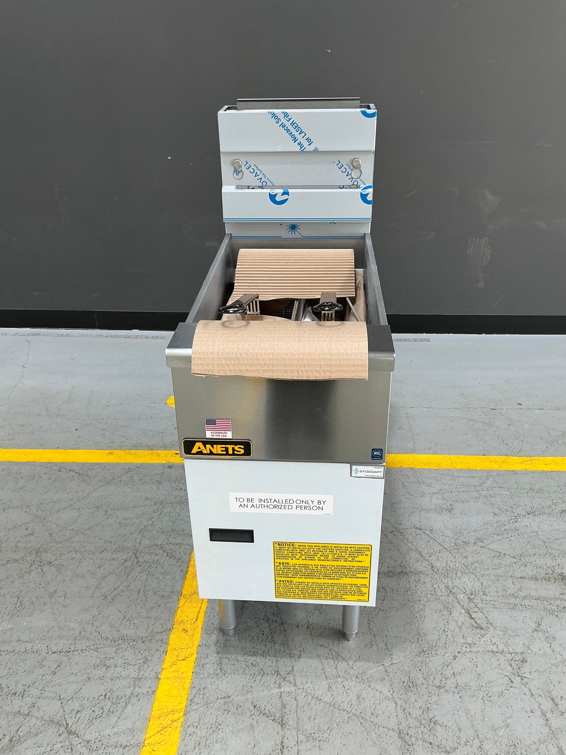Anets - AGG14 - Goldenfry Gas Tube Fryer