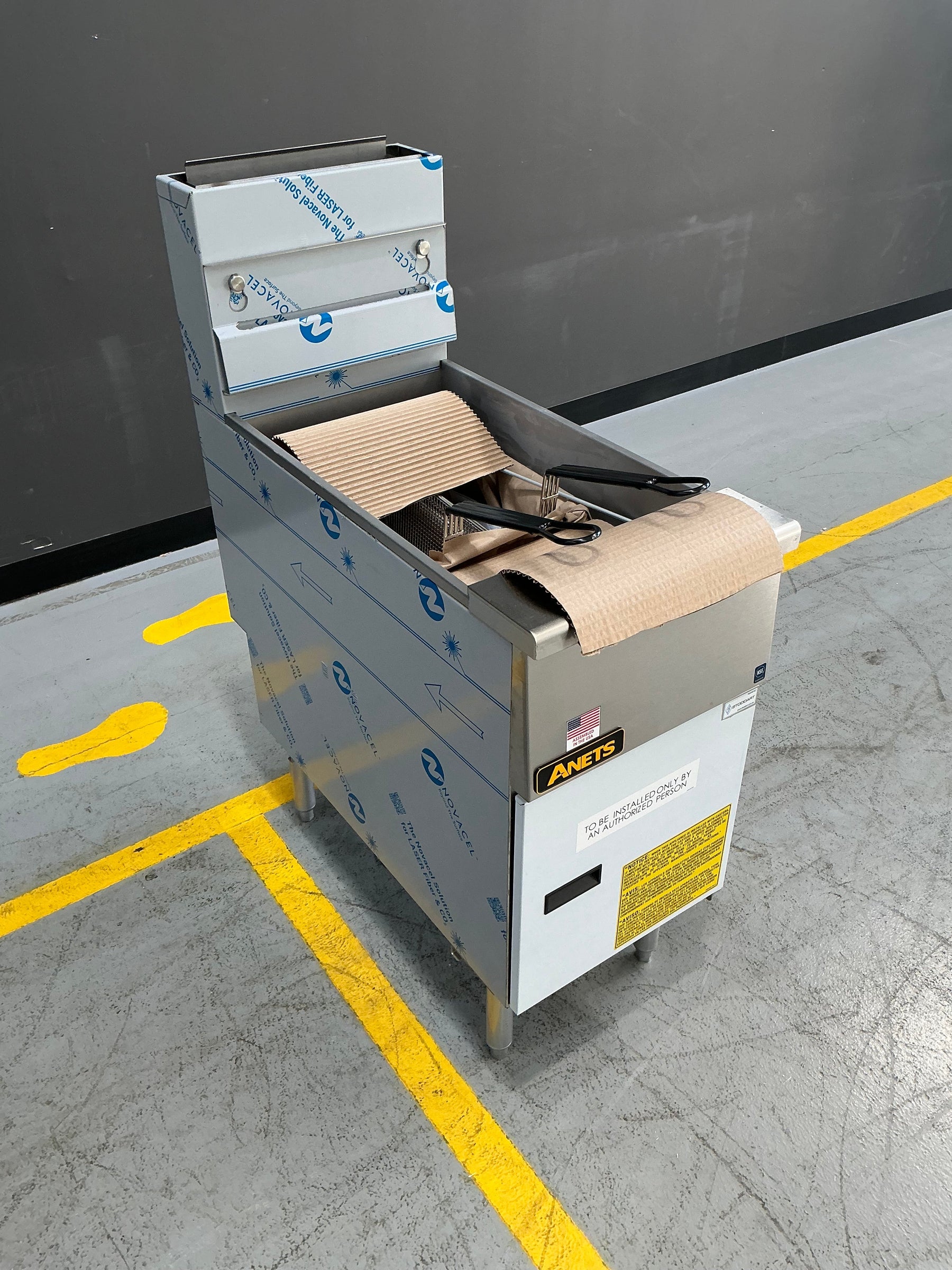 Anets - AGG14 - Goldenfry Gas Tube Fryer