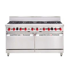 American Range AAR.10B 60" Oven Range 10 Open Burners