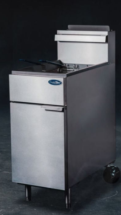 Cookrite - ATFS-40 - Single Pan Gas Deep Fryer - 34.7L