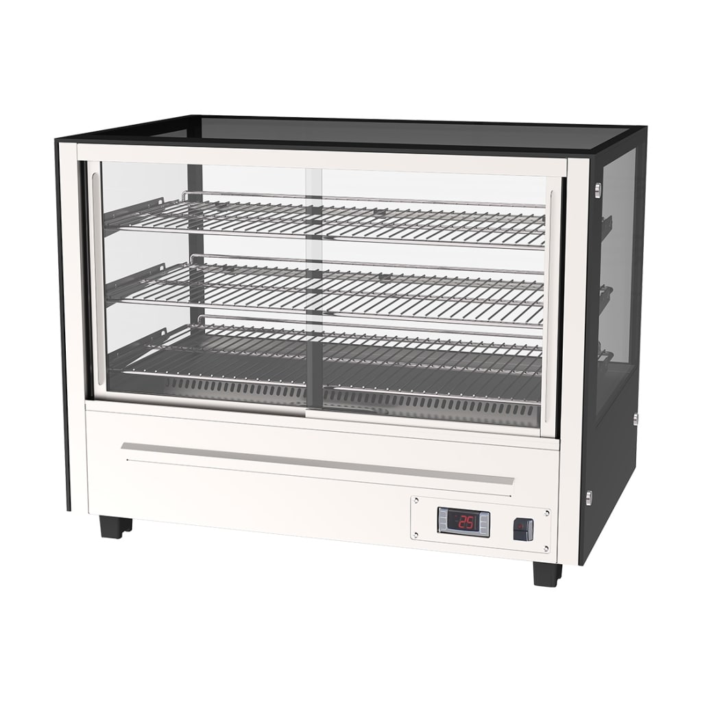 Airex AXH.FDCTSQ.09 Servery Hot Food Display Countertop Square 885mm