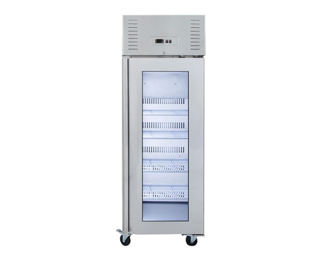 Airex - AXR.URGN.2G - Double Glass Door Upright Refrigerated Storage - To suit 2/1GN