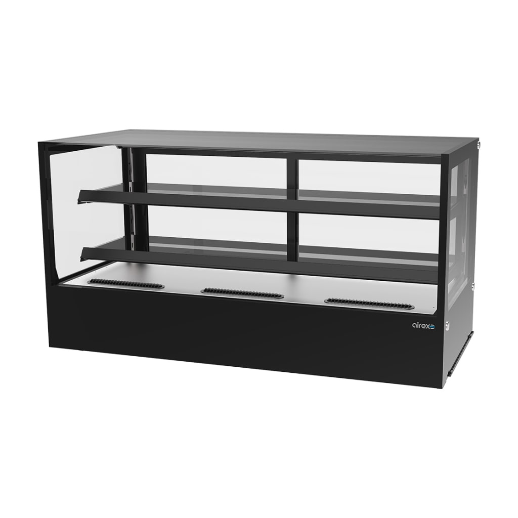Airex AXR.FDCTSQ.12 Servery Refrigerated Food Display Countertop Square 1224mm