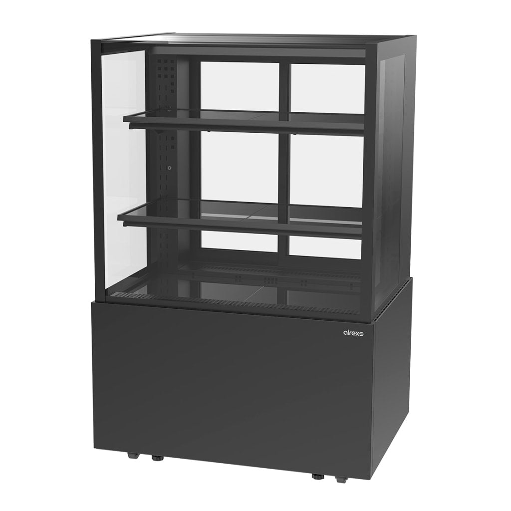 Airex AXR.FDFSSQ.09 Servery Refrigerated Food Display Freestanding Square 900mm