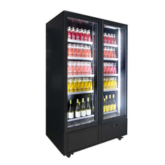 Airex AXR.MEUR.2D Merchandiser Series Display Fridge 2 Glass Doors