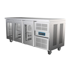Airex AXR.UCGN.2G ActiveCore Undercounter Fridge 2 Glass Doors