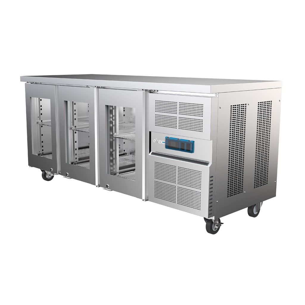 Airex AXR.UCGN.2G ActiveCore Undercounter Fridge 2 Glass Doors