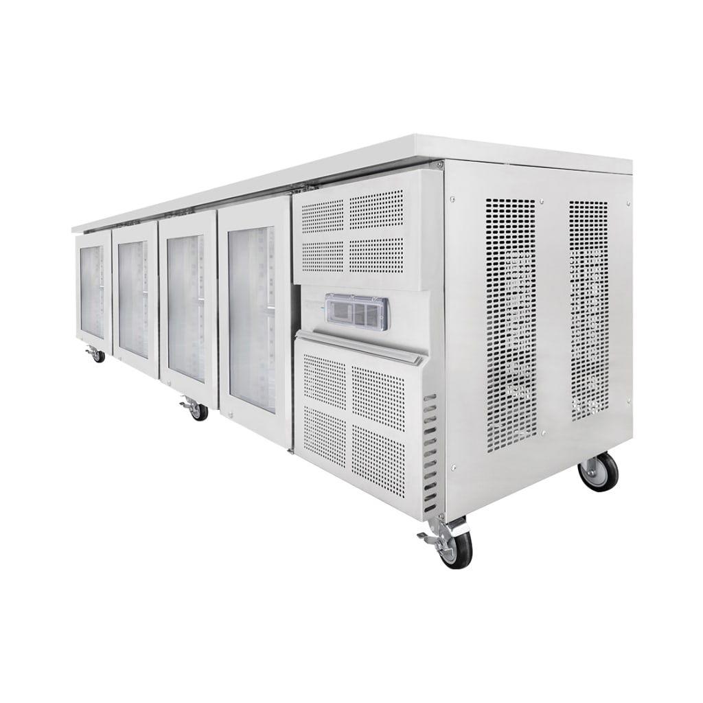 Airex AXR.UCGN.4G Undercounter Fridge 4 Glass Doors (AXR.UCGN.4G)