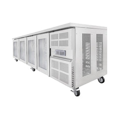 Airex AXR.UCGN.4G Undercounter Fridge 4 Glass Doors (AXR.UCGN.4G)