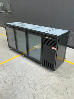 Skope - BB580X-3SW - BackBar X 3 Door Glass Fridge
