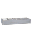 Roband BM24A - Hot Bain Marie, 2 rows x 4 1/2 GN, pans & lids included